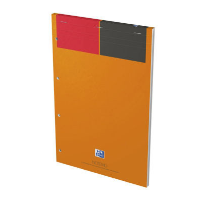 BLOC NOTEPAD 21X32CM BLANC LIGNE 6MM
