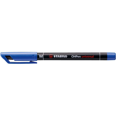 MARQUEUR PERMANENT STABILO OHPEN M BLEU
