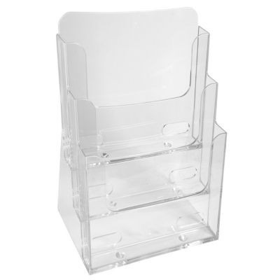 DISTRIBUTEUR A4 3 CASES EXACRYL CRISTAL