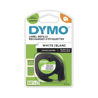 RUBAN LETRATAG PAPIER BLANC