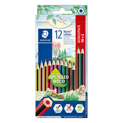 BTE 12 CRAYONS COUL NORIS ASS 10+2