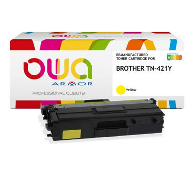 TONER OWA BROTHER TN-421Y JAUNE