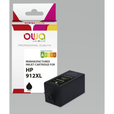 CARTOUCHE OWA HP 912XL NOIR