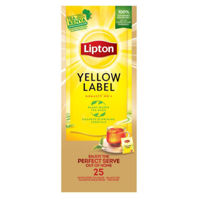 BTE 25 SACHETS LIPTON YELLOW KENYA