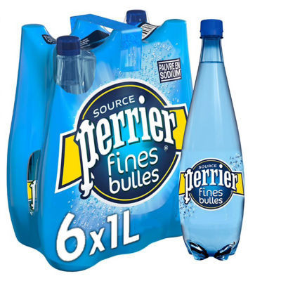 LOT 6 BOUT PERRIER FINES BULLES 1L
