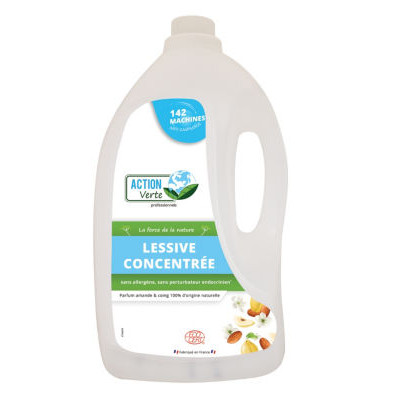 LESSIVE LIQUIDE ACTION VERTE AMANDE 5L