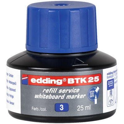 RECHARGE MARQUEUR EFFACABLE BTK 25 BLEU