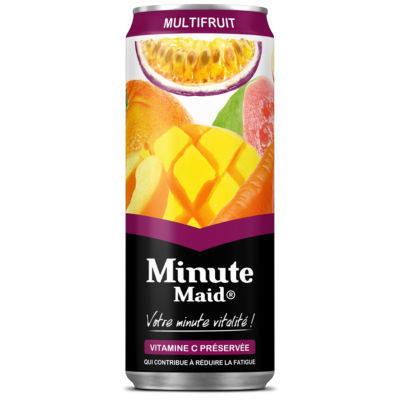 LOT 24 MINUTE MAID MULTIFRUIT 33CL