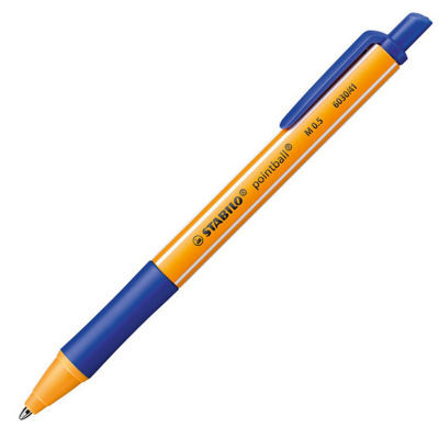 STYLO BILLE STABILO POINTBALL M BLEU