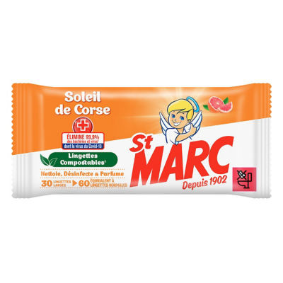 PQ 30 LINGETTES STMARC SOLEIL CORSE