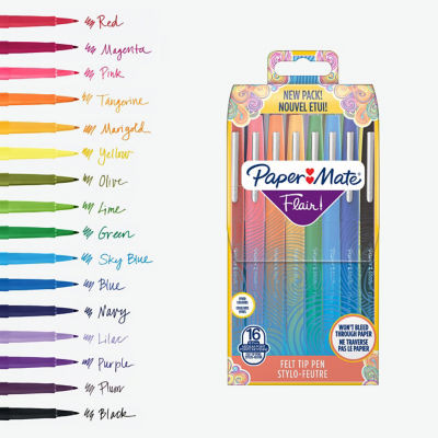 PAPER MATE Nylon Flair Assortis