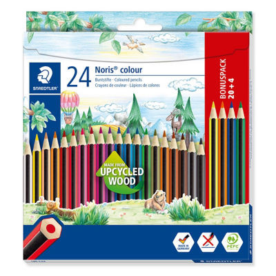 BTE 24 CRAYONS COUL NORIS ASS 20+4