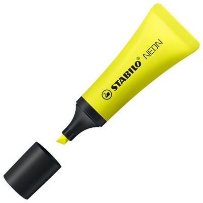 SURLIGNEUR STABILO NEON JAUNE