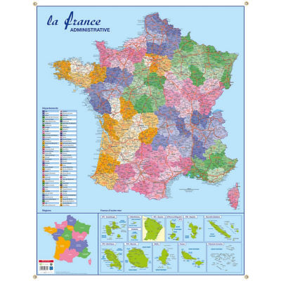 CARTE FRANCE ADMIN SOUPLE