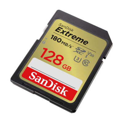 CARTE MEMOIRE SDXC EXTREME 128GO 180/90