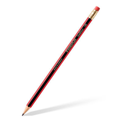 BOITE 12 CRAYONS TRADITION 112 HB GOMME