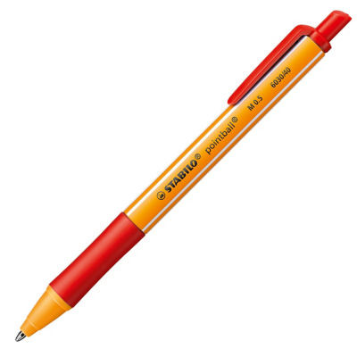 STYLO BILLE STABILO POINTBALL M ROUGE