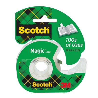 ADHESIF SCOTCH MAGIC SUR DEVIDOIR 25M