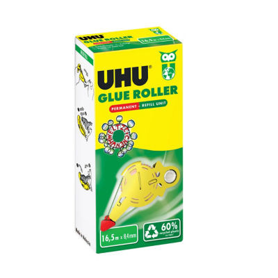 RECHARGE COLLE PERMANENT UHU 16,5MX8,4MM