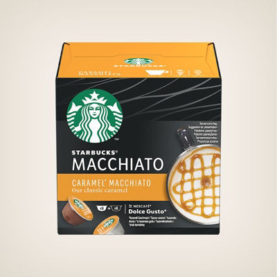 BTE 12 CAP CARAMEL MACCHIATO STARBUCKS