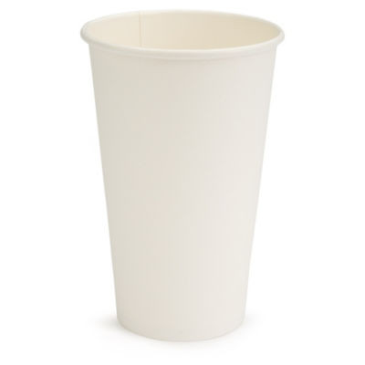 LOT DE 50 GOBELETS CARTON BLANC 45CL