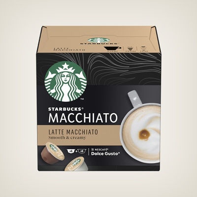 BTE 12 CAP LATTE MACCHIATO STARBUCKS