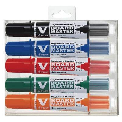LOT 5 MARQUEURS EFFAC VBOARD MASTER S