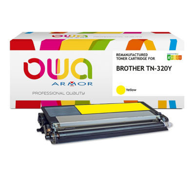 TONER OWA BROTHER TN-320Y JAUNE