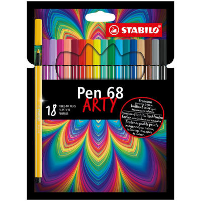 ETUI 18 FEUTRES PEN 68 ARTY