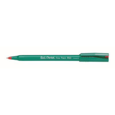 STYLO FEUTRE BALL PENTEL R50 ROUGE