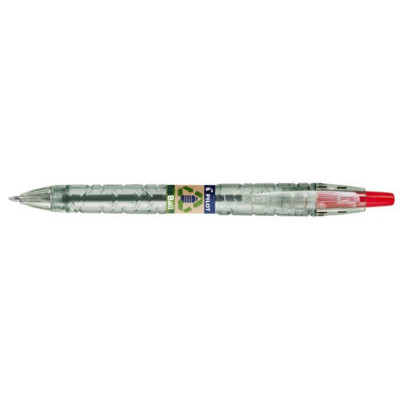STYLO BILLE PILOT B2P ECOBALL ROUGE