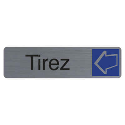 PLAQUE TIREZ ADHESIVE