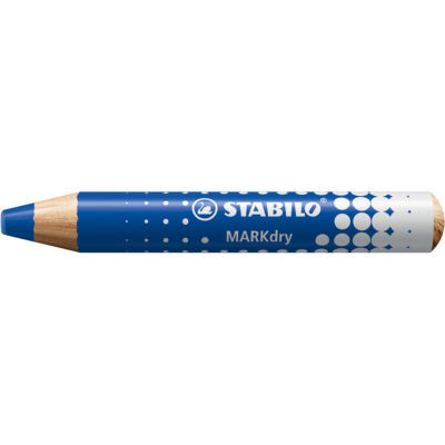 CRAYON MARQUEUR STABILO MARKDRY BLEU