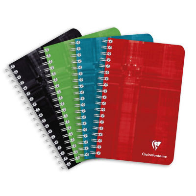 CARNET SPIRALES 11X17 180P