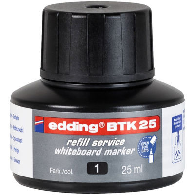 RECHARGE MARQUEUR EFFACABLE BTK 25 NOIR