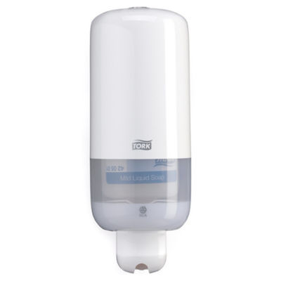DISTRIBUTEUR 'SAVON-BOX' ABS BLANC