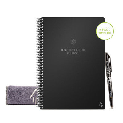 ROCKETBOOK FUSION A5 42P NOIR