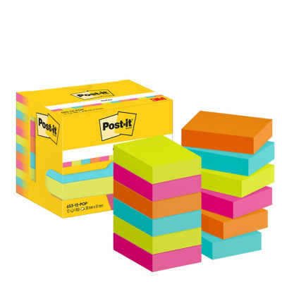 LOT 12 BLOCS POST IT 38X51 POPTIMISTIC