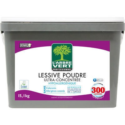 SEAU 15KG LESSIVE POUDRE