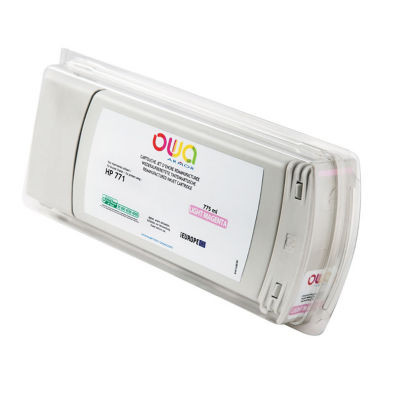 CARTOUCHE OWA HP 771 MAGENTA CLAIR