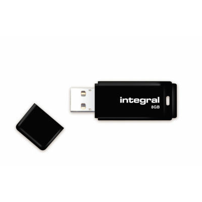 INTEGRAL CLE USB 8 GB NOIR 2.0