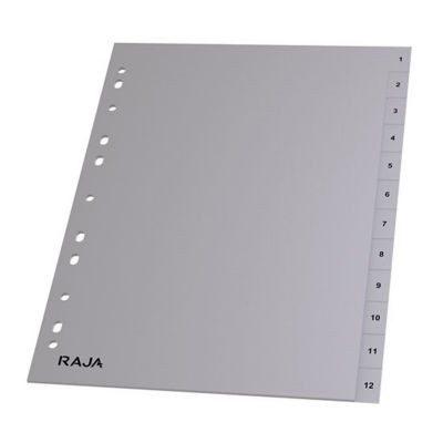 INTERC NUM A4 PP GRIS 12/100 12T