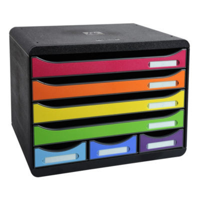 STORE BOX MINI 7 TIROIRS ARLEQUIN