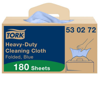 BTE 180 CHIFFONS NON TISSES BLEUS TORK
