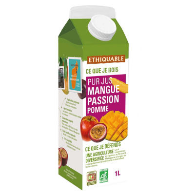 LOT 8 JUS MANGUE POMME PASSION 1L