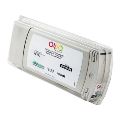 CARTOUCHE OWA HP 771 NOIR MAT