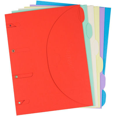 LOT 6 SMARTFOLDERS ASSORTIS A4