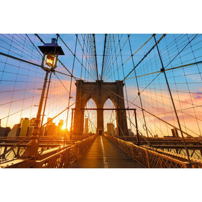 CADRE DECO PONT DE BROOKLYN H65XL98CM