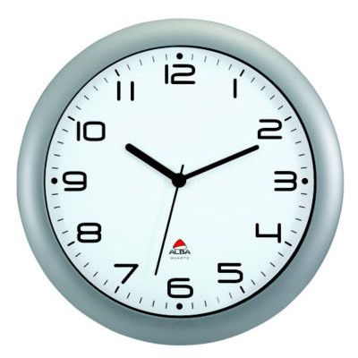 HORLOGE HORNEW GRIS A QUARTZ Ø30CM