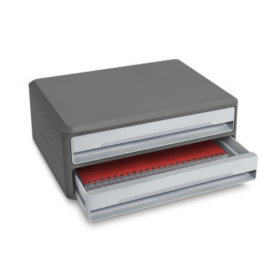 MODULE MOOV'UP 2 TIROIRS GRIS 100% RECY